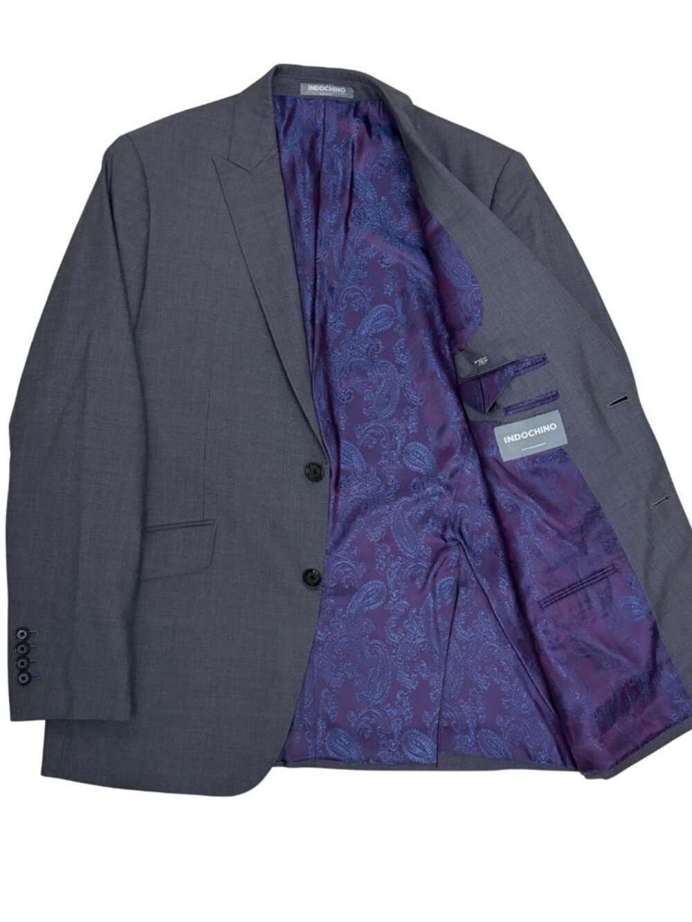 $700 INDOCHINO Blazer Luxury WOOL Business Casual Sport Coat Jacket Mens 40R